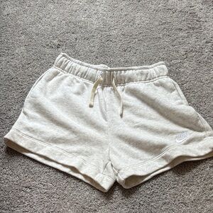 Nike Women's Athletic Cream Shorts